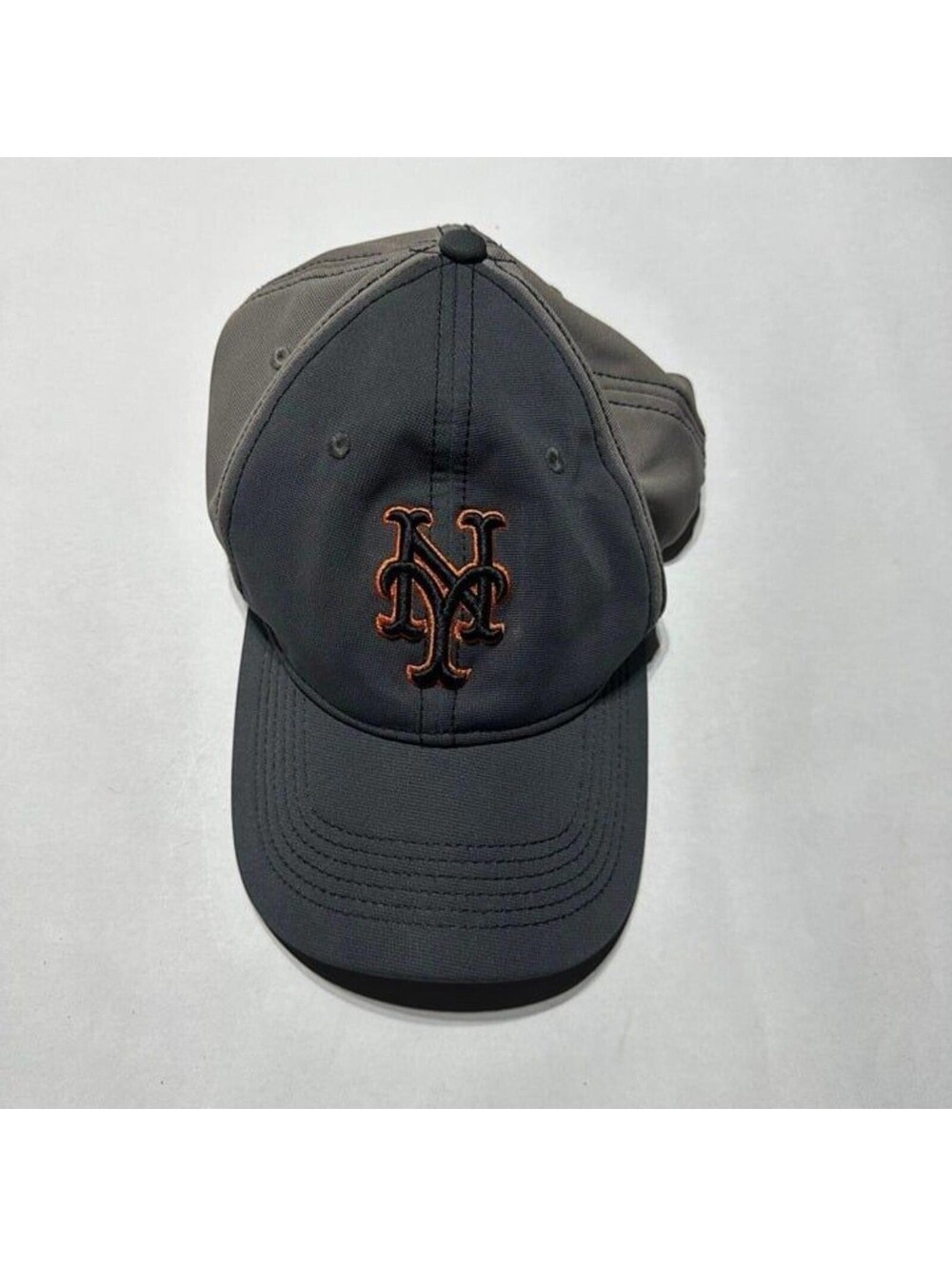 New York Mets Vintage Baseball Cap Mens Blue Orange Classic Logo Sport Hat